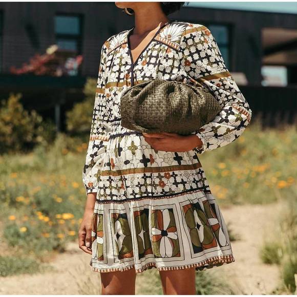 NEW CLEOBELLA gigi woven clutch in olive - Picture 2 of 3